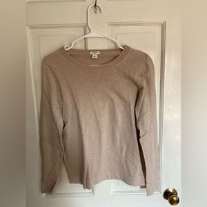 J crew tan/beige sweater
